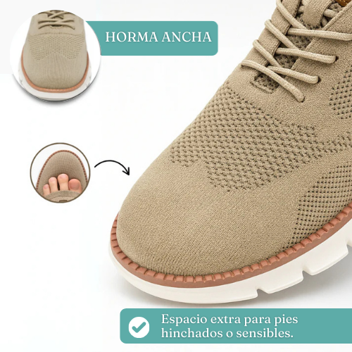 Zapatos Ortopédicos Cómodos para Alivio al Caminar