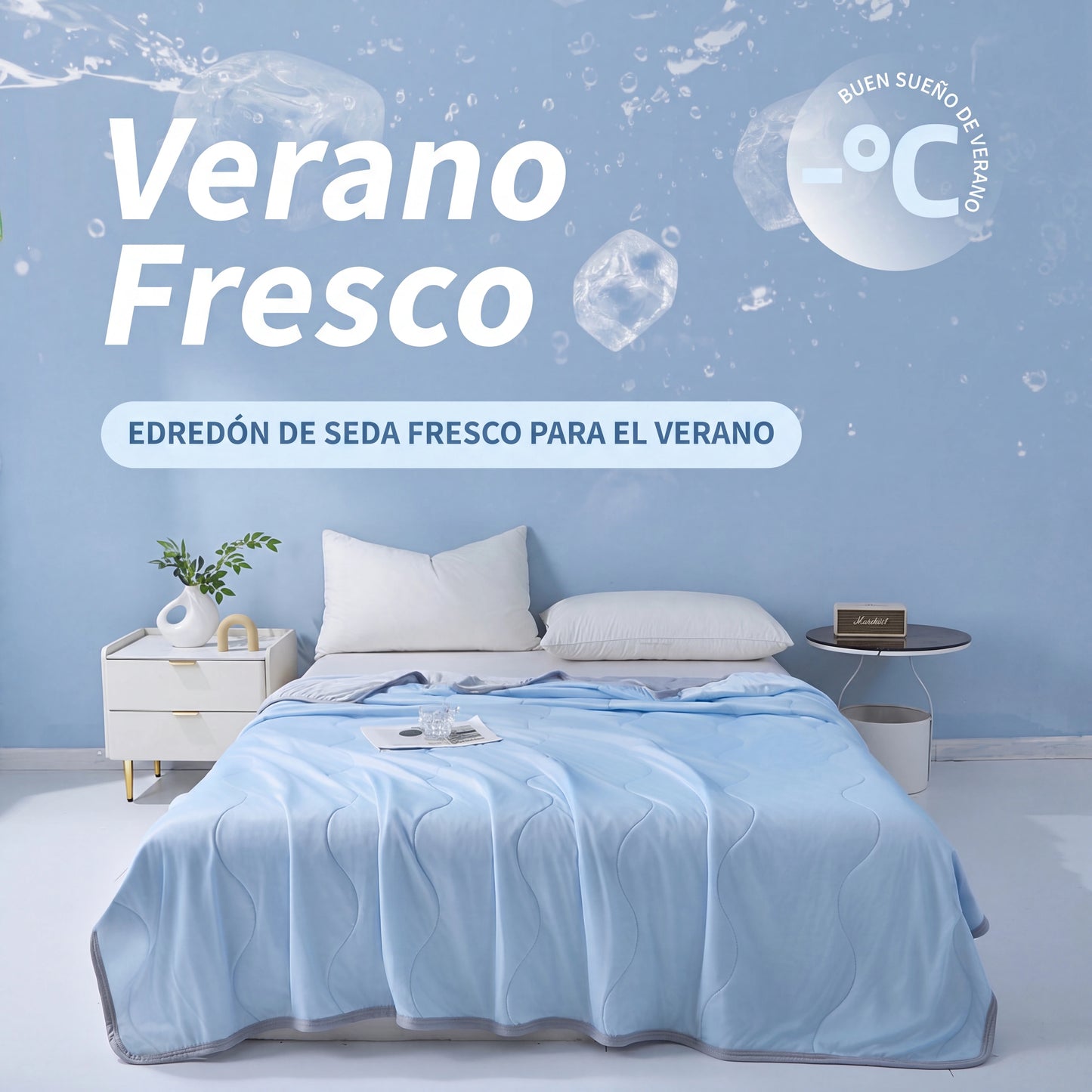Manta de Verano Sensación Fría ChillNest